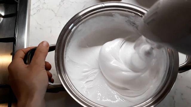 Домашний ванильно – лимонный зефир  / Marshmallow al vanillina e limone fatto in casa