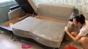 КАК ПОЧИСТИТЬ ДИВАН В ДОМАШНИХ УСЛОВИЯХ/ДОМАШНЯЯ ЧИСТКА ДИВАНА БЕЗ ПРОФИСИОНАЛЬНОЙ ПОМОЩИ