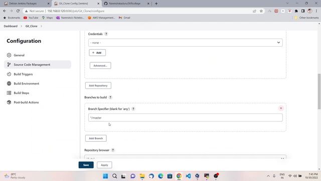 Jenkins Freestyle Job to clone from GitHub смотреть онлайн