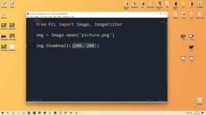 PILLOW PYTHON [ 3 ] | Сохранение изображения и создание миниатюр