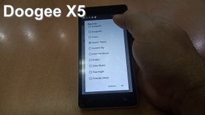 Doogee X5 Incoming Call and Ringtones. Входящий вызов и мелодии звонка.