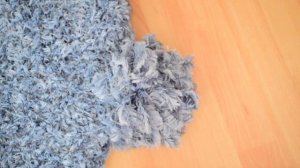 Коврик зайка Бонни из Alize Puffy. Пинетки зайки