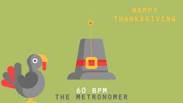 Metronome | 60 BPM Metronome | Thanksgiving 60 BPM Metronome смотреть онлайн