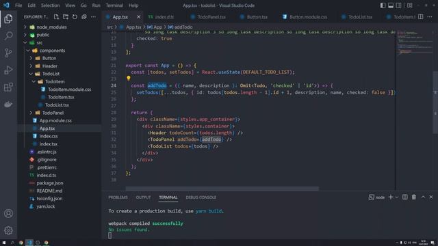 ? TODO LIST React + Typescript - ЗА 30 минут