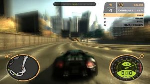 Need for Speed most wanted sprint industrial & bristol world record in 1:45 second