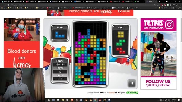 hari kvoter igra tetris *POLOMIO TASTATURU* смотреть онлайн