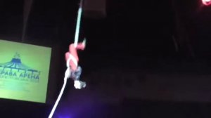 Кор де парель девочка на канате самая гибкая цирк-Cor de parel girl on the rope is the most flexibl