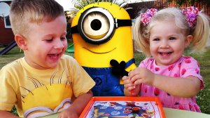 ★ Игра ОПЕРАЦИЯ МИНЬОНЫ Игры для Детей Кубик-Сюрприз Unboxing new toys Minions surprise for children