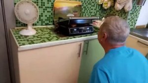 Прекрасные выходные в городе! Как приготовить стейк на электрогриле. Стейк из свинины #стейк свинин