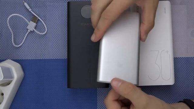 ROMOSS Zeus 40000mAh Power Bank 18W QC3.0 быстрая зарядка обзор и ТЕСТ РЕАЛЬНОЙ ЁМКОСТИ повербанка