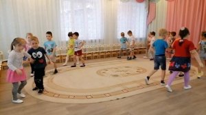 Вместе веселей | Коммуникативная музыкальная игра - танец