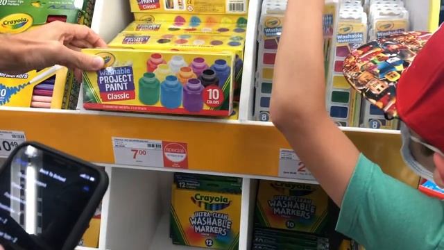 Back to school 2020. Готовимся к школе. Покупаем канцтовары [Vlog 31] смотреть онлайн