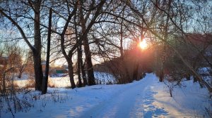 Крещенское солнце. Курск.