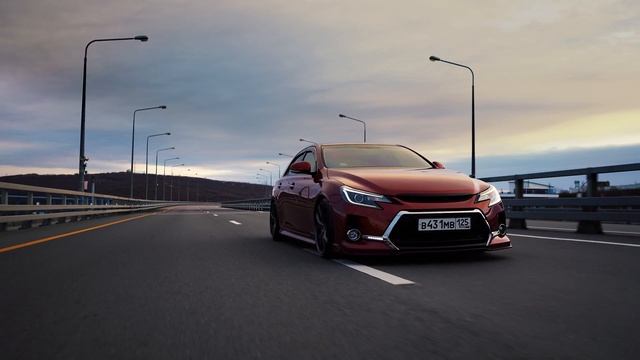 Ураганим на Toyota Mark-X GRX130 смотреть онлайн