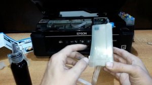 Как установить СНПЧ на принтер EPSON???