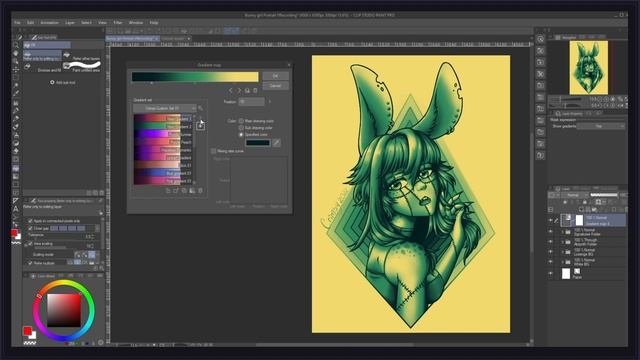 How To Master Coloring With Gradient Maps! | Clip Studio Paint Tutorial #10