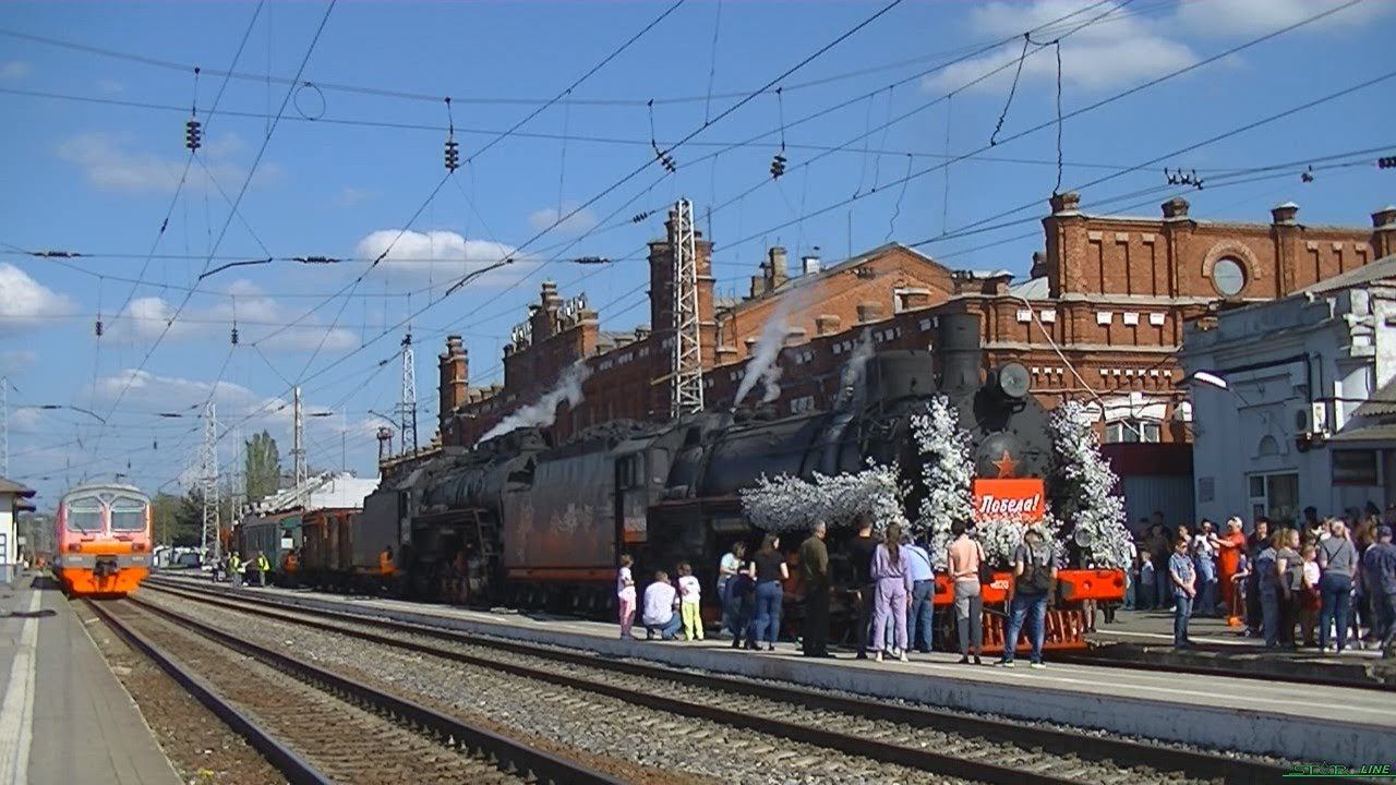 Ретро поезд "Победа" (+поездка на участке Кавказская - Краснодар) смотреть онлайн