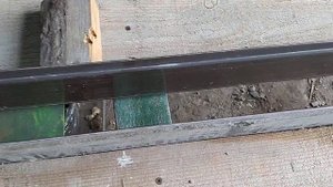 Бордюр своими руками. Форма для бордюра из пластиковой вагонки.
