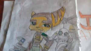 Как я постаралась нарисовать Рэтчета и Кланка