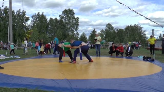 Краски Сабантуя Атрякле 2019 Борьба на абсолютного Батыра смотреть онлайн