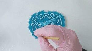 Подставка для арома свечей из эпоксидной смолы