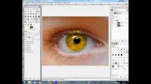 come colorare occhio con THE GIMP.avi