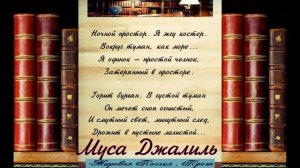 Одинокий костёр— Муса Джалиль — читает Павел Беседин