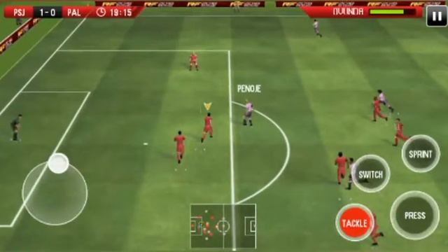 Gameplay real football 2018 Java games смотреть онлайн