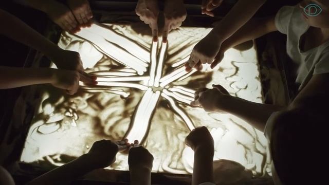 Рисование песком в "ВидимоНевидимо" смотреть онлайн