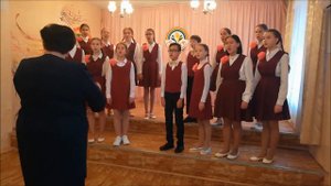 Р.Бойко "УТРО".Старший состав хора "РАДУГА" ДШИ№2 р.п. Приютово