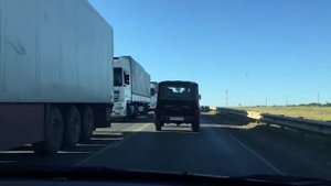 Пробки на границе. Россия - Казахстан