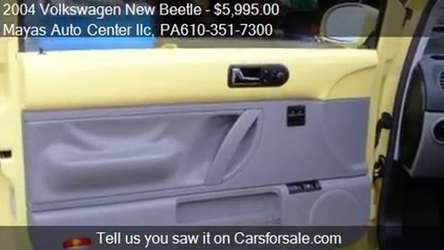 2004 Volkswagen New Beetle GL 2.0L for sale in Allentown, PA смотреть онлайн