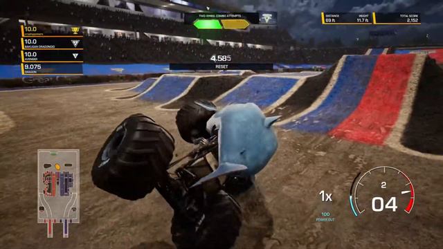 Monster Jam Steel Titans 2 – Chapter 21 - Grand Finale - Unlock Max-D - World Career Gameplay Video смотреть онлайн