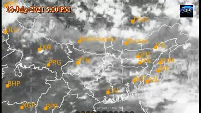 Indian Weather Satellite Image Today 15-07-2021 | India Weather