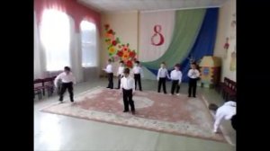 Танец мальчишек.Старшая группа.