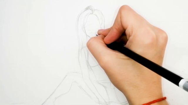 Как нарисовать девушку в образе смотреть онлайн