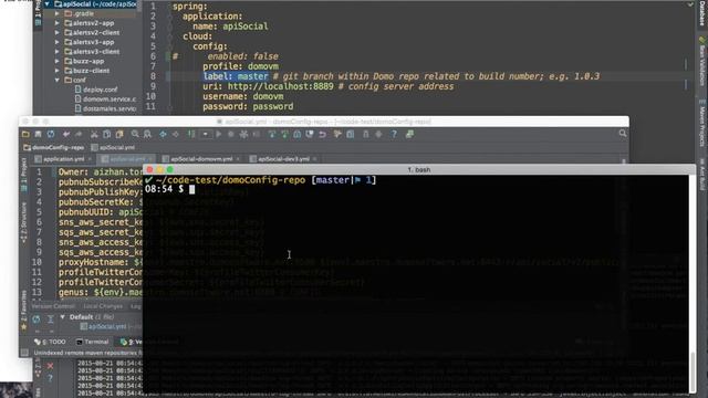 Spring Cloud Config - Client (Refresh Endpoint) смотреть онлайн