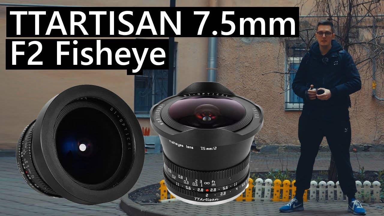 Объектив TTArtisan 7.5mm F2 Fisheye на Sony zv-e10 ttartisan sony