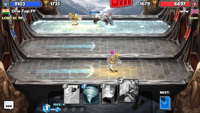 Castle Crush 🔥 Castle 5 To 6 Best Deck 🔥 With Storm Elemental Legendary Card 🔥 Gameplay 🔥 смотреть онлайн