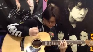 На гитаре Кино "Знаешь, каждую ночь". Урок 43. Январь 2019 Гитара с нуля Гитара с нуля