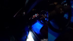 Установка RGB ленты по торпедо и дверям, управление цветом через мобильное приложение