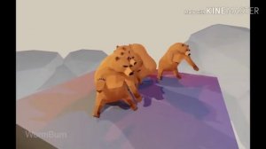 bears dancing to City Girls  twerk ft Cardi B