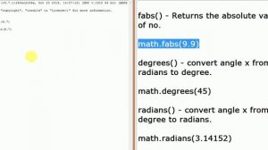 Python3#MathModule#LiveExample