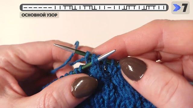 СТИЛЬНАЯ МУЖСКАЯ ШАПКА СПИЦАМИ / Подробный МК по вязанию для начинающих смотреть онлайн