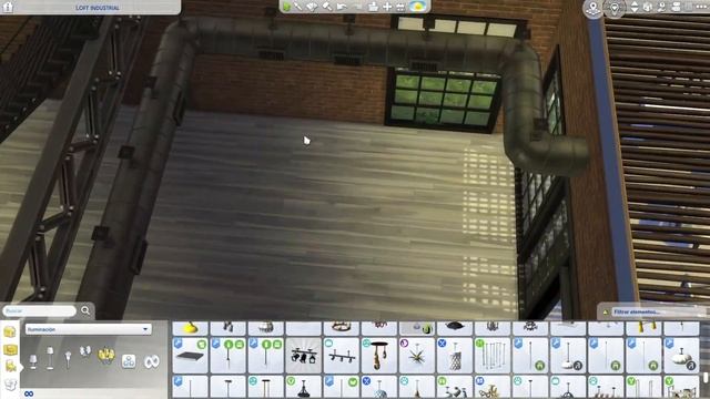 Loft Industrial| NO CC | The Sims 4 - Speedbuild смотреть онлайн
