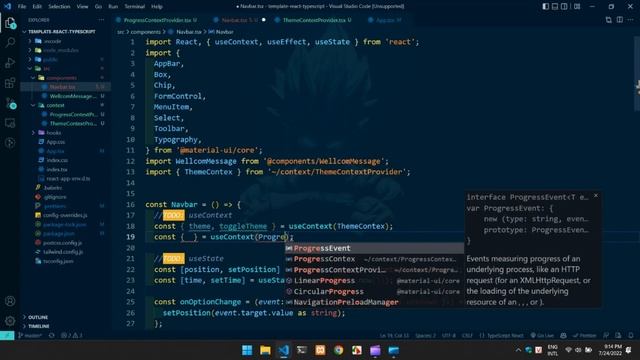 #React typescript Context API Made with Clipchamp смотреть онлайн
