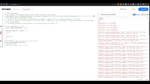 Подготовка к JS собеседованию #1 - Задача Malware Analysis