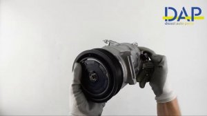 Компрессор кондиционера Ситроен С4 (Peugeot 308, Citroen Berlingo, Citroen C4, Peugeot 3008) DAP
