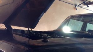 Попытка пуска ЗИЛ-115, 4104 кончился бензин, звук бензонасоса без топлива