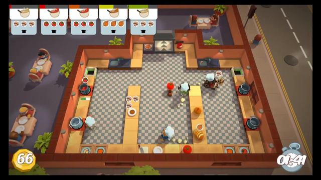 Overcooked 4 players смотреть онлайн